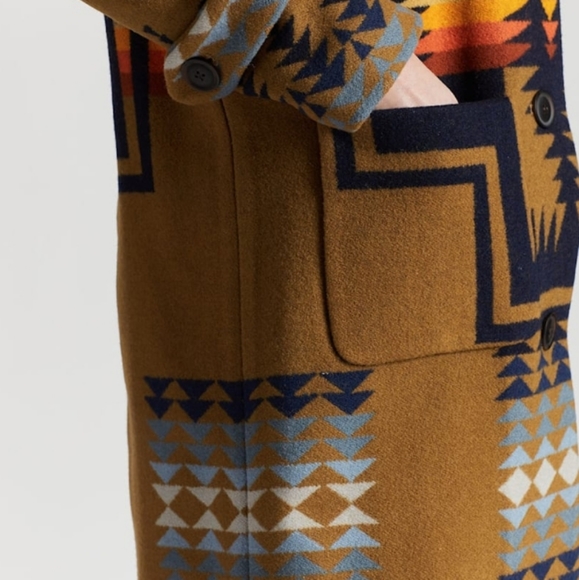 WOMEN'S HARDING ARCHIVE BLANKET COAT PENDLETON NWT - Picture 3 of 4